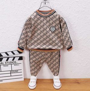 Kleidung Sets Baby Jungen und Mädchen Anzug Marke Trainingsanzüge Kleidung Set Heißer Verkauf Mode Frühling Herbst Kinder Kleider Lange hülse