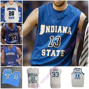 Mitch 2020 Indiana State Sycamores Basketball Jersey NCAA College Bird Tyreke Key Barnes Jake Laravia Cooper Neese Tre Williams Christian Williams