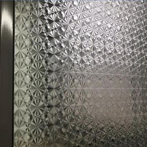 Fensteraufkleber 90 200 cm statische Klammung Privatsphäre Filmtür Aufkleber Kristall Anti-UV undurchsichtig Wärmesteuerung Glas Wohnzimmer Wohnzimmerdekoration