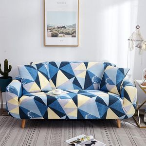 Stol täcker all-inclusive slipcover elastic polyester slip-resistent soffa täckningssektionssoffa set 1/2/3/4 sits