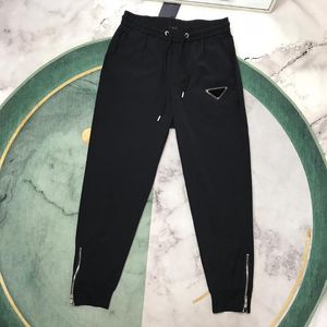 Calça masculina 2022 de primavera e verão Casual calças de faixa middas