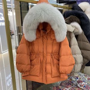 Women's Down ZCWWX Winter Womens Jackets Large Natural All Match 90% White Duck Coat Ladies Puffer Short Thick Warm Snow Parker