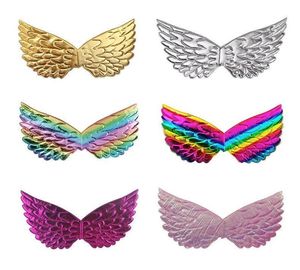 Angel Wings Decor Rainbow Colors Angels Children's Performance Cosplay Party Props Unicorn Wings for Kids Dekorera montering RRB15798