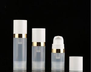 5ml 10ml 15ml transparent PP vacuum bottle embroidery material bottle lotion portable sub packaging