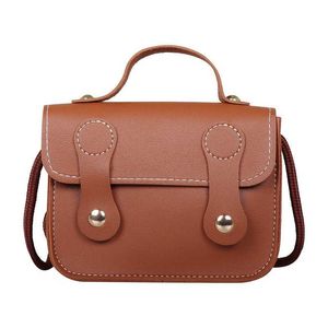 Backpacks PU Leather Children Crossbody Shoulder Mini Bag Kids Handbag Coin Purse Bolso Bolsa Carteira Small Pouch For Girls Boys 220924