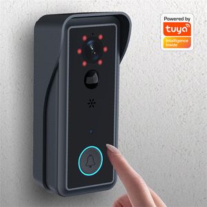 Tuya Smart Video Intercom Türklingeln 1080P WIFI Tür Telefon PIR Motion Infrarot Nachtsicht System Wireless Security Kamera MV01