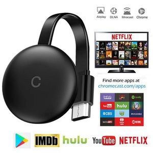 Chromecast 4K HD Media Player with 5G/2.4G WiFi Display Dongle, Screen Mirroring, 1080P for Google Home