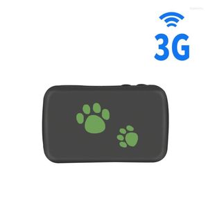 CAR GPS -tillbeh￶r med pedometer Real 3G 2G Pet Dog Tracker Locator barn f￶r person/husdjur/varor TK203 30 timmars rullningspositionfunktion