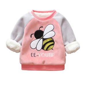 Pullover Girls Hoodies Warm Sweatshirts Fashion Spring Toddler Boys Coats Baby Kids Clothing Autumn Children Sweeve Tops 220924