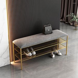 Kleidung Lagerung Moderne Organizer Schuh Schränke Küche Sitz Europäischen Metall Regal Muebles Para El Hogar Schlafzimmer Möbel OC50XG