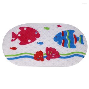 Bath Mats Baby Bathtub Mat Non Slip For Tub Kids Anti Bacterial Phthalate Free Latex And Machine Washable Cartoon Pattern Materi