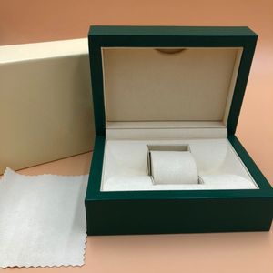 Wachkastenmarke Luxus Herrenzubehör Original innere äußere Frauen Uhren Schachteln Männer Armbanduhr Box
