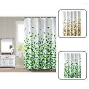 Shower Curtains Useful Bath Drape With Hook Easy Clean Bathtub Modern Large Soft Curtain
