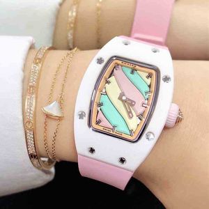 SuperClone Watchs Designer Designer Luxury Mens Mechanics Watch Richa Milles Cotton Candy Women Color Red Lips Fashion Sports