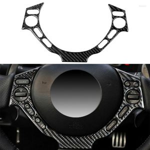 Steering Wheel Covers Frame Button Cover Interior Sticker Trim Auto Car Deocr 1x