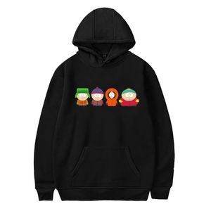 Män s hoodies tröjor anime s syds park herr bokstav tryck streetwear hip hop pullover 220922