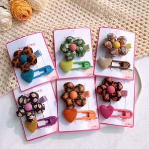 2 PCs New Autumn Fashion Sweet Girl Love Hairpins