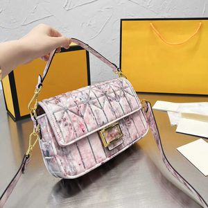 Torby na zakupy Tote Fenbag Retro Uette Designer Tote Women Crossbody Skórzana torebka torebki na ramię 220919