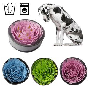 Wholesale pet food dispensers resale online - Pet Dog Sniffing Mat Cat Dog Slow Feeding Mat Food Dispenser Relieve Stress Nose Work Toy Dogs Snuffle Mat Training Blanket w