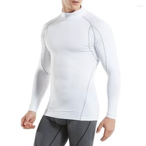 Unterhemden KalvonFu Herren-Winter-Thermounterwäsche für Männer, warm, Übergröße, Strumpfhosen, Kompressions-Unterhemd, Reitoberteile