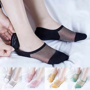 Women Socks 2022 Harajuku Cotton Summer Autumn Cute Candy Color Boat Invisible Low Cut Ankle Girls Thin Sock