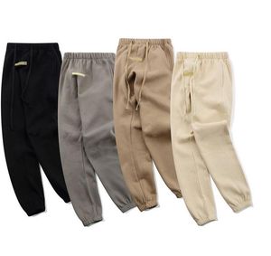 Męskie spodnie High Street Tech polarowe spodnie dresowe Projektantki do joggingu Spodnie wiosna i jesień mężczyzna moda swoboda 3M odblaskowy bawełna relaks 4 kolor liste
