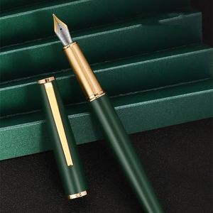 Fountain Pens Jinhao 95シリーズFountain Pen Retro Design Metal Metall Metal Elegant Clip Fine Nib Writing Office Business Signature School A6267 220927