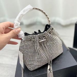 Designer Bucket Bag Diamond Bag Sclassic Wallet Messenger Top Quality Luxury Women Knitting Chains Thread Handväskor Moder Cossbody Totes Purse Evening Bags