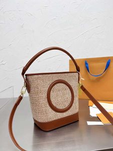 Fashion Ladies Straw Bags Evening Bag Summer Shoulder Bag for Women Rattan Bag desingner Wrapped Beach Handbags Totes