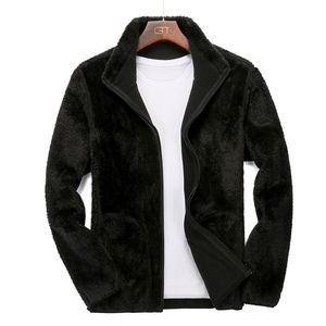 Men's Jackets Men And Women Autumn Winter Outdoor Plus Fleece Couple Double Sided Wear Thick Warm 220927