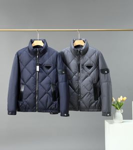 2022 Winter Jackets Men Down Jacket Street Diseñador Detalles Perfect Detalles Extraibles Nylon Completo Full Armband Reflecting Strip Design Short Style Coat