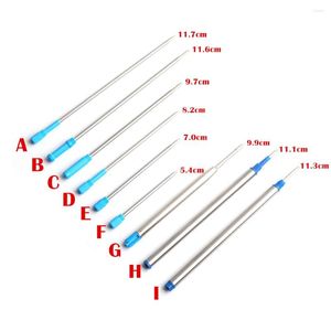 5/8/10/20 PCS/Set GENKKY Wholesale BALLPOINT PEN REFILLS 0.7mm Different Design Length Blue And Black Ink Refill Replacement