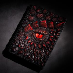 Anteckningar unika 3D drake cover anteckningsbok handgjorda magiska harts handkonto bok lättnad dagbok a5 storlek hög kvalitet 220927
