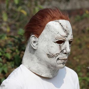 Halloween Michael Myers Mask Horror Carnival Masquerade Cosplay Vuxen Full Face Helmet Party Scary Major Masks GCB15824