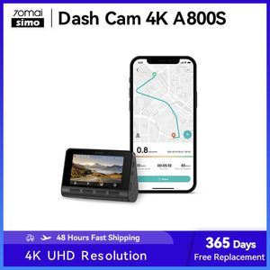Araba View S Sensörler 70MAI A800S 4K UHD CAM 2160P Çözünürlük Dash Destek GPS ADAS 24H Park Gözetim 140Fov Arka Kamera Dualvisio 0926