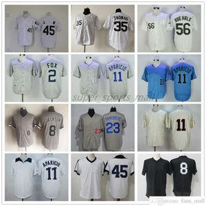 1938 Throwback Baseball Jersey Vintage 2 Nellie Fox 8 Grey Pullover11 Luis Aparicio 23 Robin Ventura 35 Frank Homas Chris Sale Buehrle Jerseys 1959 1960 1976