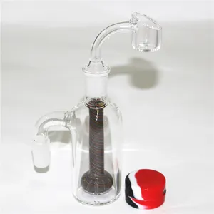 MATRIX PERC ASH CATCHER HOOFAHS 14MM 45 90SGREES GLASS ASHCATCHERS FÖR GLASS BONG ASHCATCHER BUBBLER VATTEN