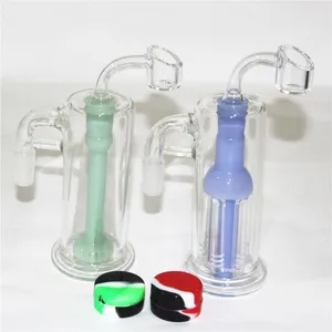 Color Gasahah Glass Afs Catcher Bowl Bubbler de 14 mm machos tigelas fêmeas Ashcatcher para cachimbos de gangues de água de vidro