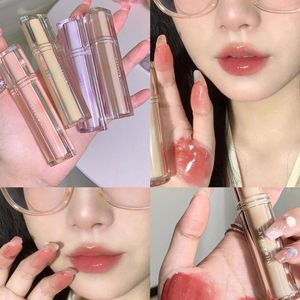Lip Gloss Lipstick 3g Fashion Clear Tube Mini Lighten Lines For Student