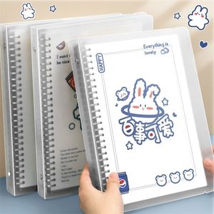 Notepads Loose-Leaf Notebook B5 abnehmbares Handkonto Grid Book Falscher Titel Einfacher Super-Dicke Entwurf 220927