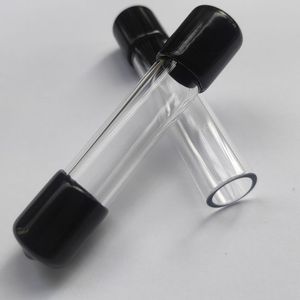 Replacement Smoking Tube with Silicone Cap For Twisty Pipes Glass Tube