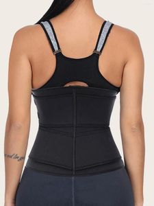 Kvinnors T -skjortor Syntetiska gummi Sport Yoga Fitness Corset