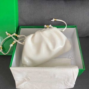 Designer-Taschen, Tasche, gewebt, Venetas, Luxus-Handtasche, Cel-Leder, Cloud, gewachste Haut, Knödel, süße Damen-Schicht, Rindsleder, Messenger, leicht gekochter Stil