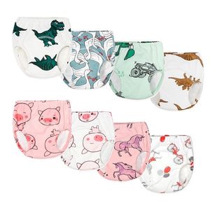 Cloth Diapers 5pcs/lot born Toilet Training Pants Reusable Leakproof Nappy Panties Waterproof Potty Underwear Toddler Underclothes 220927