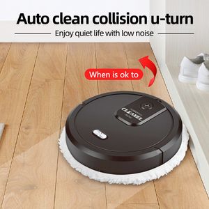 MOPS 1500 MAH SPRAYER MACHINS SMART Home Floor Sweeing Automatic Electric Steam Cleaner Robot 220927201Q