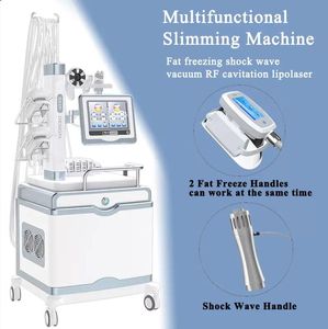 Effektiv multifunktion cryolipolisis kropp bantning laser kavitation hud åtdragning fett reduktion chockvåg rf hud dra åt smärtlindring skönhetsmaskin