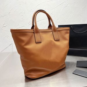 30 cm designer draagtas 4 kleuren vrouw winkeltassen dames vierkante handtassen strandtassen portemonnee grote capaciteit korrelig leer dubbel handvat super grote gouden hardware etui