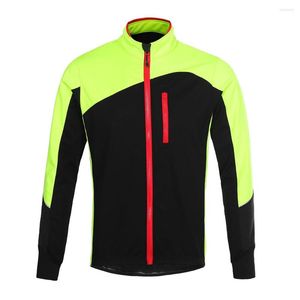 Racing Jackets Men Bike Jacket Windproof Breathable Long Sleeve Bicycle Jersey Coat For Mountain Road