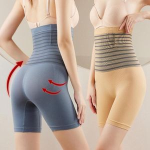 Intimo modellante da donna Mutandine a vita alta Sollevamento dell'anca Pantaloncini a pancia piatta da donna senza cuciture Pantaloni di sicurezza Dimagranti Modellamento del corpo Addome Boxer Intimo