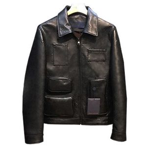 Mens Leather Jackets Designer Winter Jacket mode prägling vindbrytare kappa män klassiska varm kappa kvinnor ytterkläder 508